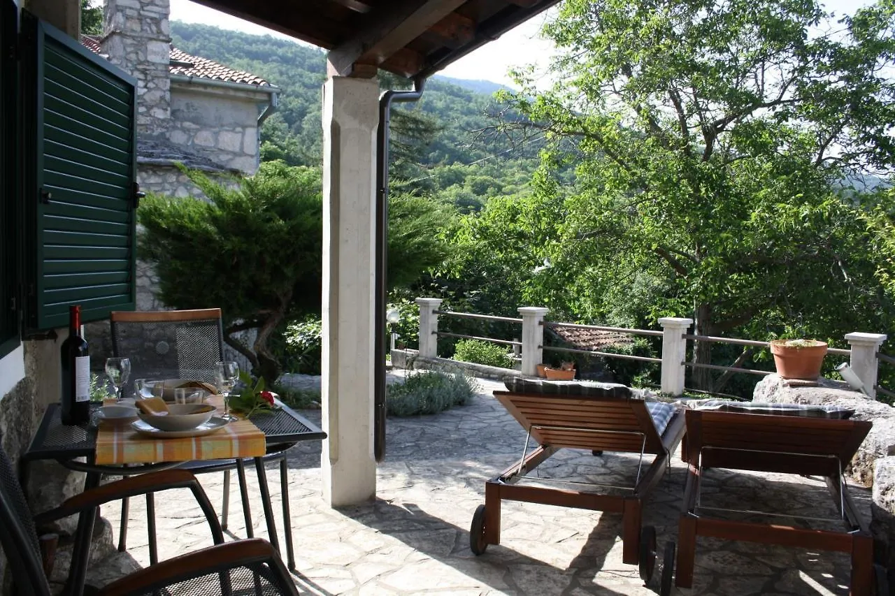 Romantisches Steinhaus Lavanda Im Cottage Filipasi Mošćenička Draga Croácia